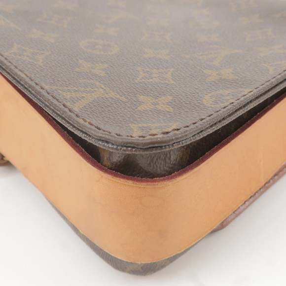 LOUIS VUITTON Monogram Cartouchiere 26 Crossbody Bag M51252 - Picture 10 of 16